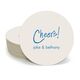 Fun Cheers Round Coasters Image 1 of 5